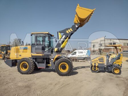 Ввод в эксплуатацию фронтального погрузчика XCMG LW330RU и мини-катка XCMG XD120VT - 2