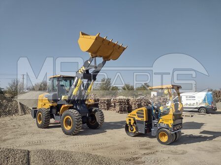 Ввод в эксплуатацию фронтального погрузчика XCMG LW330RU и мини-катка XCMG XD120VT - 3