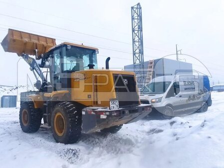Замена тормозных колодок фронтального погрузчика XCMG LW330RU - 1