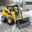 Фото: Навесной снегоуборочный отвал на мини-погрузчик - 9