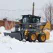 Фото: Навесной снегоуборочный отвал на мини-погрузчик - 3