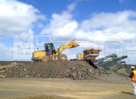 Фото: Крупногабаритный фронтальный погрузчик Фронтальный погрузчик XCMG LW300KN