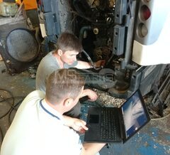 Ремонт дорожного пылесоса Johnston