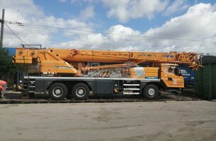 Выгрузка и сдача нового крана XCMG XCT30S - 1