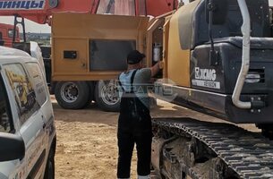 Проведение ТО экскаватора XCMG XE180DN - 2