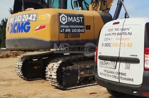 Проведение ТО экскаватора XCMG XE180DN - 3