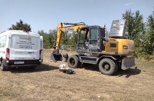 Первое ТО на экскаваторе XCMG XE150WD - 2