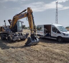 Первое ТО на экскаваторе XCMG XE150WD