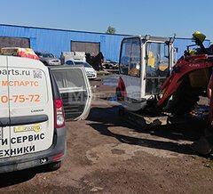 Ремонт рукояти мини-экскаватора Kubota KX61-3