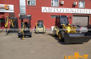 Фронтальные погрузчики Yanmar с плитой All-tach - 11