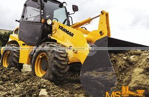 Фронтальные погрузчики Yanmar с плитой All-tach - 18