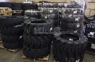 Цельнолитые колеса для минипогрузчиков в наличии на складе - 3