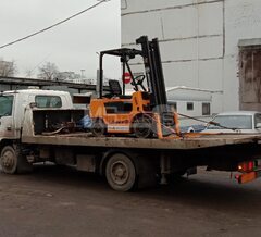 Замена подшипников мачты и поршней двигателя погрузчика Balcancar