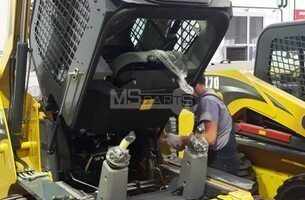 Установка печки на мини-погрузчики от «МС-партс» - 2