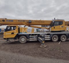 Замена кардана привода насоса на автокране XCMG XCT30S