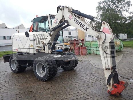 Запчасти на колесные экскаваторы Terex