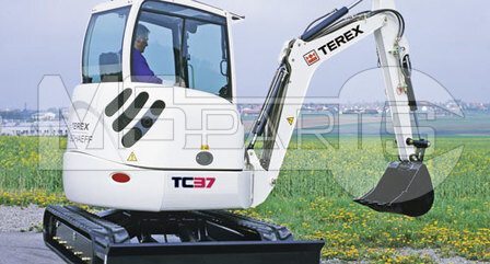 Запчасти на мини-экскаваторы Terex
