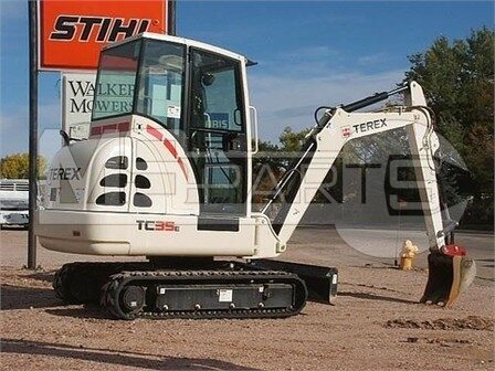 Запчасти на мини-экскаваторы Terex