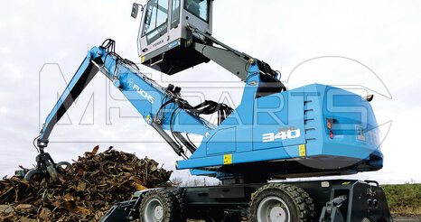 Запчасти на перегружатели Terex