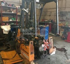 Замена прокладки ГБЦ погрузчика Balkancar
