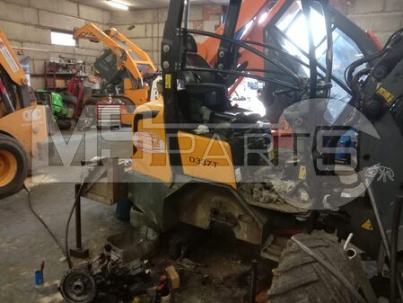Замена подшипников моста погрузчика Giant  D337T - 1