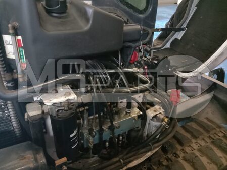 Ремонт гидравлики мини-экскаватора Bobcat E45 - 4