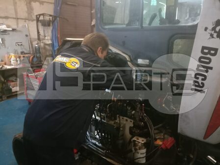 Ремонт гидравлики мини-экскаватора Bobcat E45 - 5