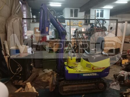 Ремонт двигателя Honda мини-экскаватора Komatsu - 10