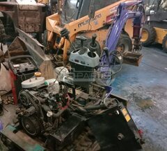 Ремонт двигателя Honda мини-экскаватора Komatsu