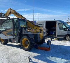 Техническое обслуживание телескопического погрузчика XCMG XC6-3007K зимой