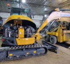 Первое ТО на мини-экскаваторе XCMG XE55U