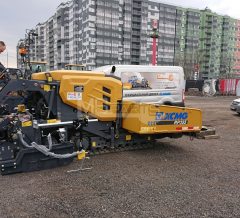 Предпродажная подготовка асфальтоукладчика XCMG RP355
