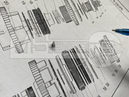 Ремонт АКПП на экскаваторе погрузчике XCMG XC8-S3570 - 15