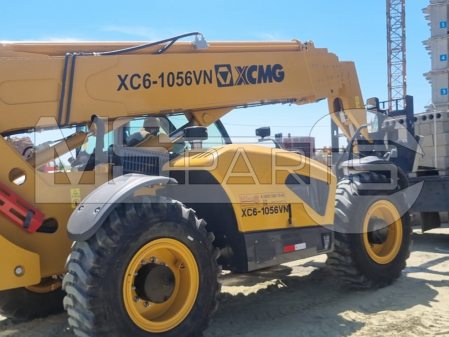 Выдача телескопического погрузчика XCMG XC6-1056VN - 1