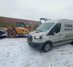 Осмотр и подкраска стрелы на телескопическом погрузчике XCMG XC6-3007K