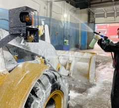 Предпродажная подготовка фронтального погрузчика XCMG LW180K