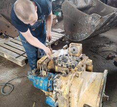 Ремонт КПП фронтального погрузчика XCMG ZL50G