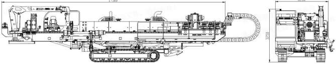 Габариты XCMG XZ3000F